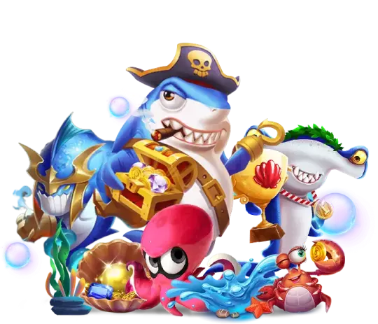 Jogo de pescaria com gráficos coloridos disponível no HWBET cassino app.
